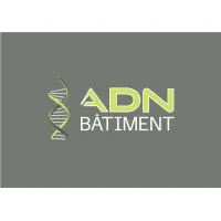 Voici le logo de la marque ADN BATIMENT qui représente son identité graphique.