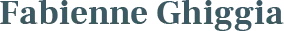 Voici le logo de la marque GHIGGIA F qui représente son identité graphique.