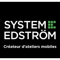 Voici le logo de la marque SYSTEM EDSTROM FRANCE qui représente son identité graphique.