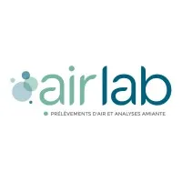 Voici le logo de la marque AIR LAB qui représente son identité graphique.