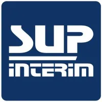 Voici le logo de la marque SUP INTERIM 03 qui représente son identité graphique.