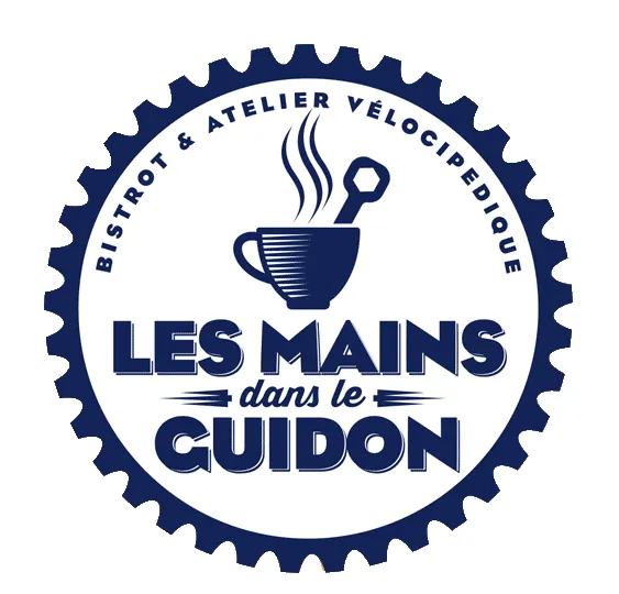LES MAINS DANS LE GUIDON logo