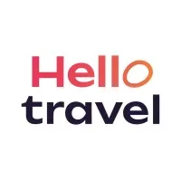 Voici le logo de la marque HELLO TRAVEL qui représente son identité graphique.