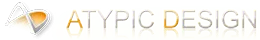 ATYPIC DESIGN logo