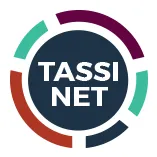 Voici le logo de la marque TASSI NET qui représente son identité graphique.