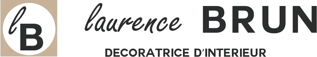 Voici le logo de la marque LAURENCE BRUN qui représente son identité graphique.