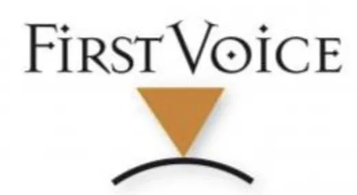 FIRST VOICE logo
