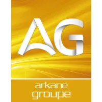 Voici le logo de la marque ARKANE GROUPE qui représente son identité graphique.