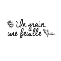 Voici le logo de la marque UN GRAIN, UNE FEUILLE qui représente son identité graphique.