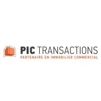 Voici le logo de la marque PIC TRANSACTIONS & ASSOCIES qui représente son identité graphique.