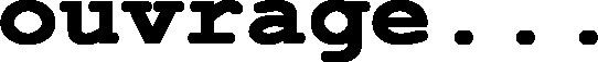 OUVRAGE... logo