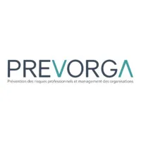 Voici le logo de la marque PREVORGA qui représente son identité graphique.
