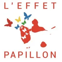 Voici le logo de la marque L'EFFET PAPILLON qui représente son identité graphique.