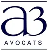 Voici le logo de la marque A3 AVOCATS qui représente son identité graphique.