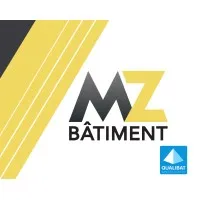 Voici le logo de la marque MZ BATIMENT qui représente son identité graphique.