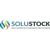 Voici le logo de la marque SOLUSTOCK qui représente son identité graphique.