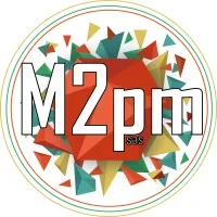 Voici le logo de la marque MIDI PYRENEES PLAQUETTES MEDAILLONS (PAR ABREVIATIONS M2PM) qui représente son identité graphique.