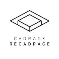 Voici le logo de la marque CADRAGE RECADRAGE qui représente son identité graphique.