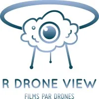 R DRONE VIEW logo