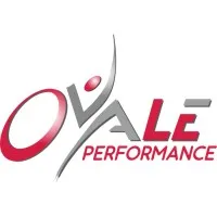 Voici le logo de la marque OVALE PERFORMANCE qui représente son identité graphique.