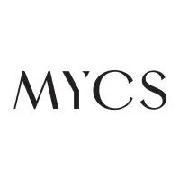 Voici le logo de la marque MYCS qui représente son identité graphique.