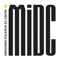 Voici le logo de la marque MENUISERIE ISOLATION DU CENTRE (MIDC) qui représente son identité graphique.
