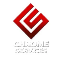 Voici le logo de la marque CHROME SERVICES qui représente son identité graphique.
