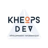 Voici le logo de la marque KHEOPS DEV' qui représente son identité graphique.