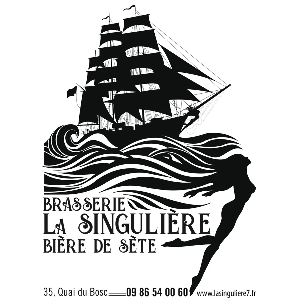 Voici le logo de la marque BRASSERIE LA SINGULIERE qui représente son identité graphique.