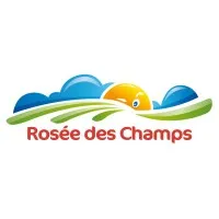 Voici le logo de la marque LA ROSEE DES CHAMPS qui représente son identité graphique.