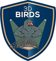 3 D BIRDS logo