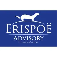 Voici le logo de la marque ERISPOE ADVISORY qui représente son identité graphique.