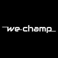 Voici le logo de la marque WECHAMP qui représente son identité graphique.
