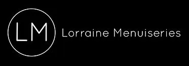 Voici le logo de la marque LORRAINE MENUISERIES (LM) qui représente son identité graphique.