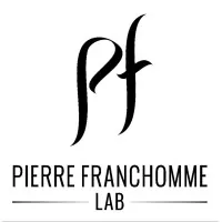 Voici le logo de la marque PIERRE FRANCHOMME LAB qui représente son identité graphique.