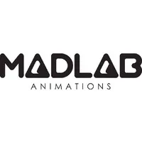 Voici le logo de la marque MADLAB ANIMATIONS qui représente son identité graphique.