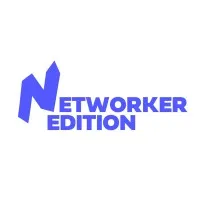 Voici le logo de la marque LE NETWORKER qui représente son identité graphique.