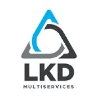 Voici le logo de la marque LKD MULTISERVICES qui représente son identité graphique.