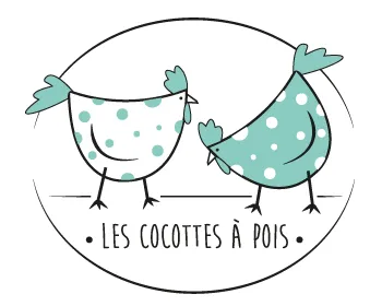 LES COCOTTES A POIS logo