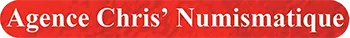 AGENCE CHRIS'NUMISMATIQUE OR ET COLLECTIONS logo