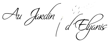 Voici le logo de la marque AU JARDIN D'ELYANIS qui représente son identité graphique.