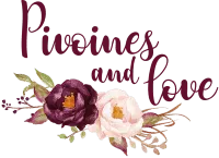 PIVOINES AND LOVE logo