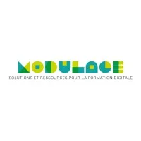 Voici le logo de la marque MODULAGE qui représente son identité graphique.