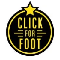 CLICK FOR FOOT logo