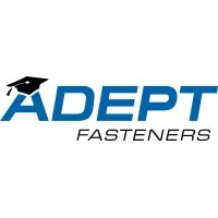 Voici le logo de la marque ADEPT FASTENERS qui représente son identité graphique.