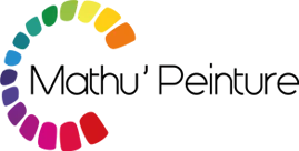 MATHU'PEINTURE logo