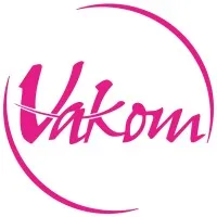 Voici le logo de la marque VAKOM RLH qui représente son identité graphique.