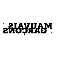 MAUVAIS GARCONS APPAREL logo