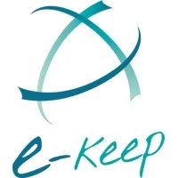 Voici le logo de la marque E KEEP qui représente son identité graphique.