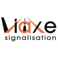 Voici le logo de la marque VIAXE qui représente son identité graphique.